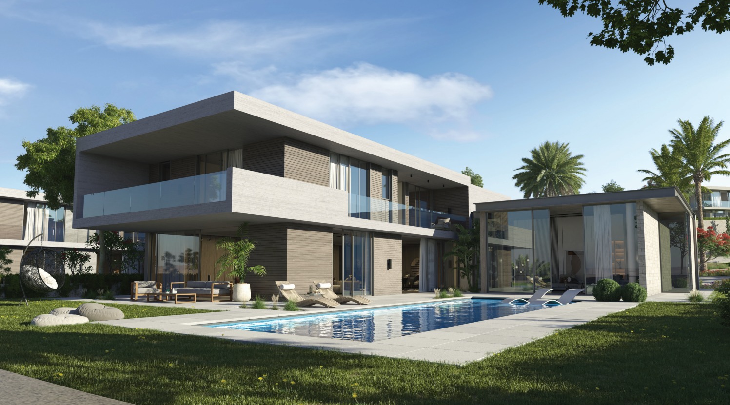 Selina Villa Swan Lake new cairo villa type L 5 bed 5 bath